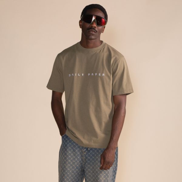 Daily Paper Alias Dias T-shirt Donker Groen