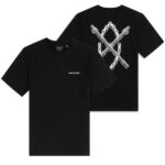 Daily Paper Chain Shield T-shirt Zwart