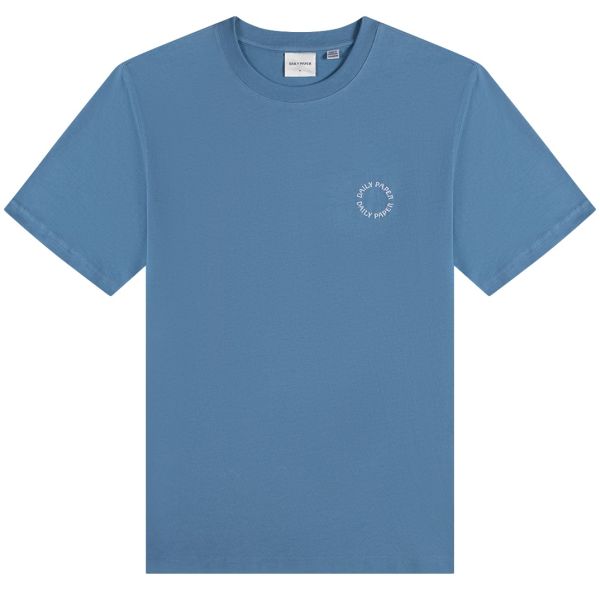 Daily Paper Orbit Embroidery T-shirt Blauw