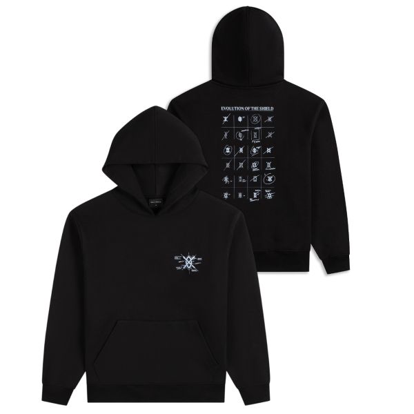 Daily Paper Shield Evolution Hoodie Zwart