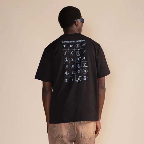 Daily Paper Shield Evolution T-shirt Zwart