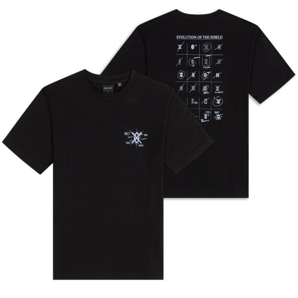 Daily Paper Shield Evolution T-shirt Zwart