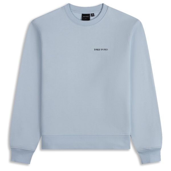 Daily Paper Snake Shield Sweater Licht Blauw