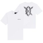 Daily Paper Snake Shield T-shirt Wit