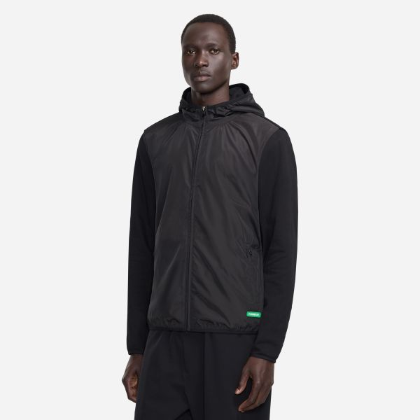 Flâneur Badge Technical Vest Zwart