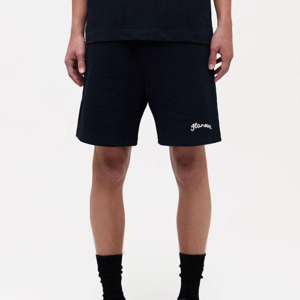 Flâneur Signature Korte Broek Zwart