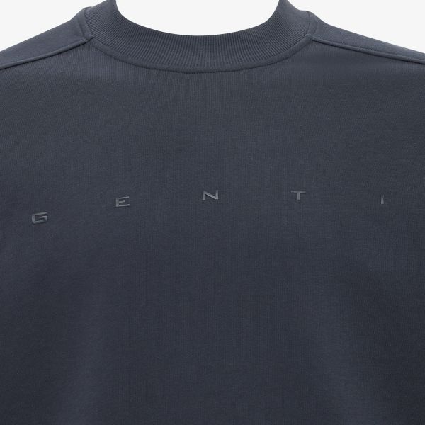 Genti Logo Sweater Navy