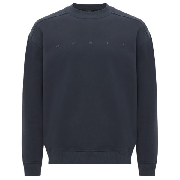 Genti Logo Sweater Navy