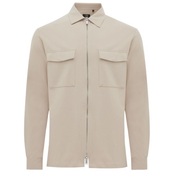Genti Oaks Overshirt Beige