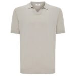 Gentiluomo No Buttons Polo Beige