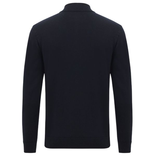 Gentiluomo Wool Zip Jack Navy