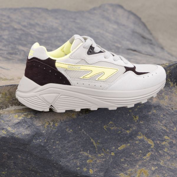 Hi-Tec HTS Shadow RGS Sneaker Off White/Geel/Bruin