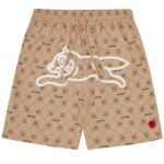 Icecream Monogram Running Dog Zwembroek Bruin