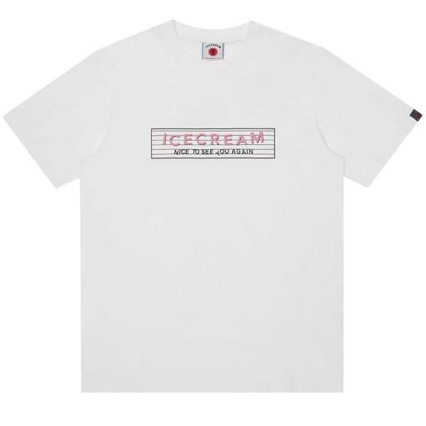 Icecream Nice To See You T-shirt Wit