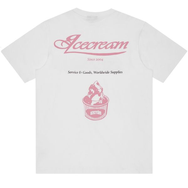 Icecream Nice To See You T-shirt Wit