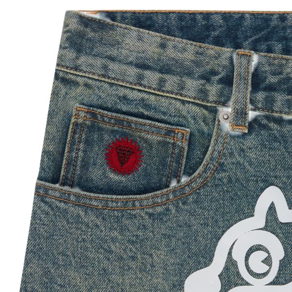 Icecream Running Dog Korte Broek Donker Blauw