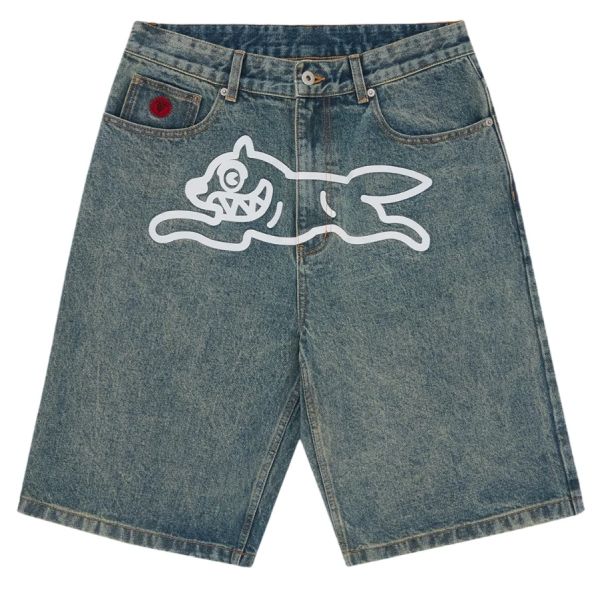 Icecream Running Dog Korte Broek Donker Blauw