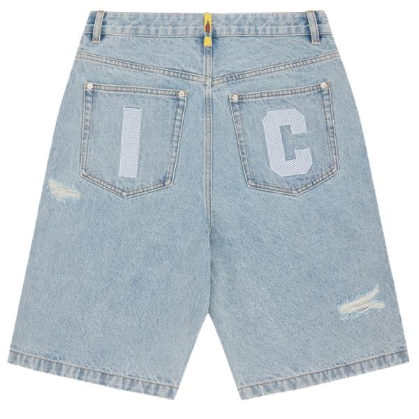 Icecream Running Dog Korte Broek Licht Blauw