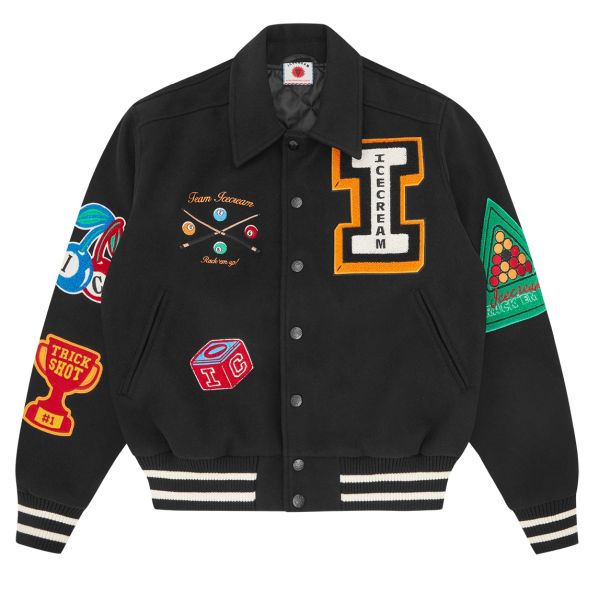 Icecream Trick Shot Collared Varsity Jack Zwart