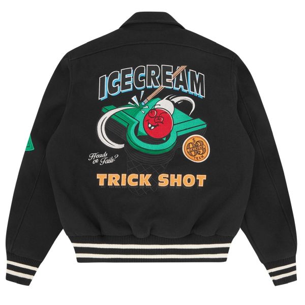 Icecream Trick Shot Collared Varsity Jack Zwart
