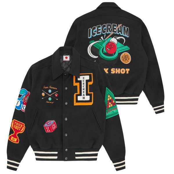 Icecream Trick Shot Collared Varsity Jack Zwart