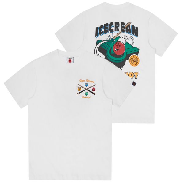 Icecream Trick Shot T-shirt Wit