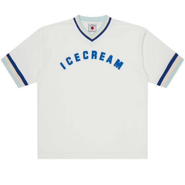 Icecream V-Neck Sports Jersey Wit