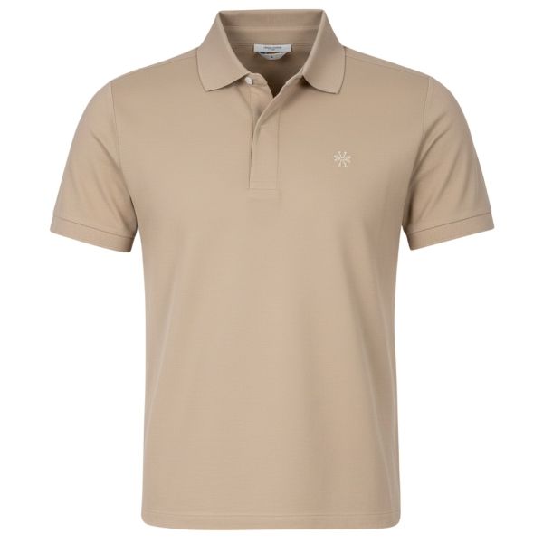 Jacob Cohën Logo Polo Beige