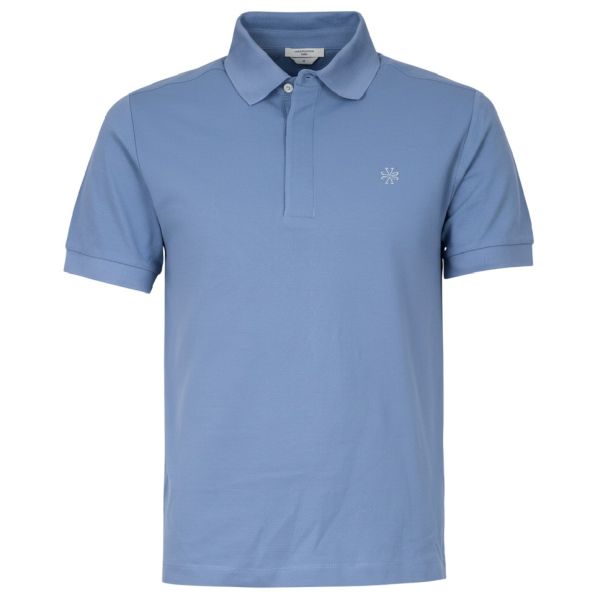 Jacob Cohën Logo Polo Blauw