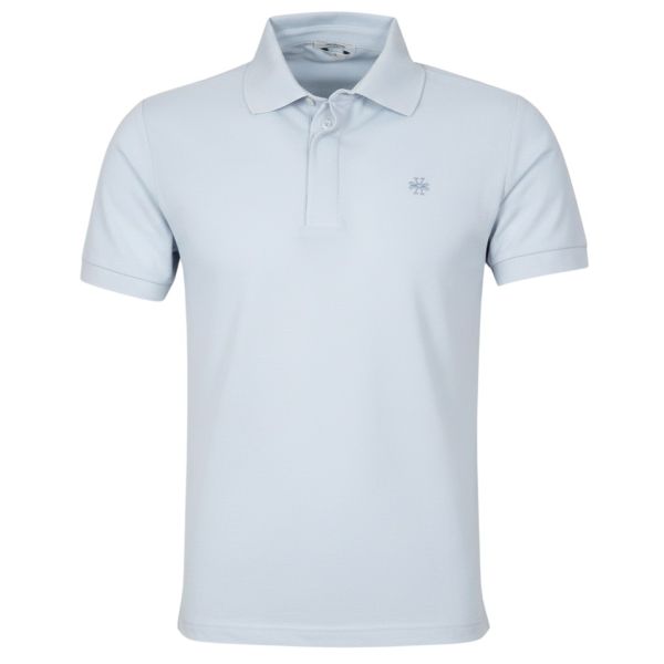 Jacob Cohën Logo Polo Licht Blauw