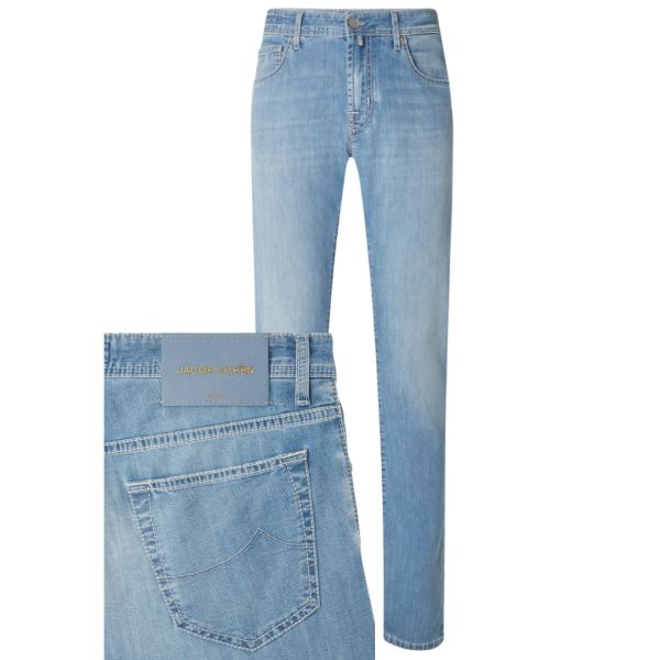 Jacob Cohën Nick Slim Jeans 300D Licht Blauw