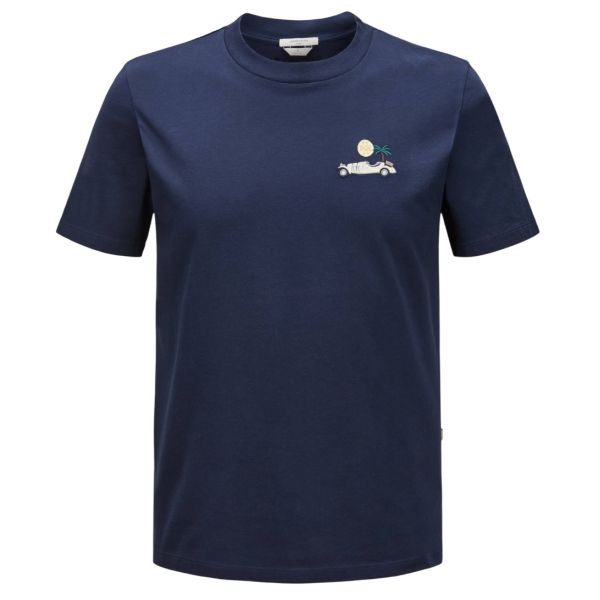 Jacob Cohën Resort T-shirt Donker Blauw