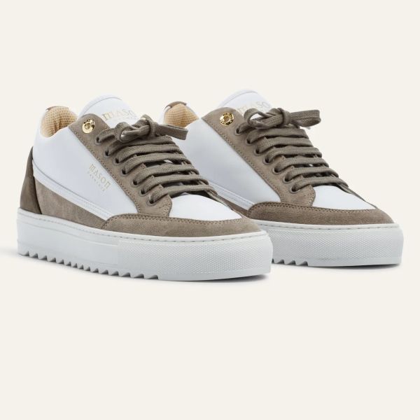 Mason Garments Tia Ludico 4D Sneaker Beige/Wit