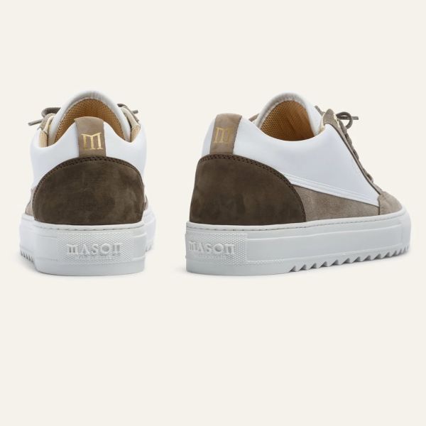 Mason Garments Tia Ludico 4D Sneaker Beige/Wit
