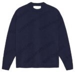 New Amsterdam Surf Association Logo Jacquard Knit Sweater Navy