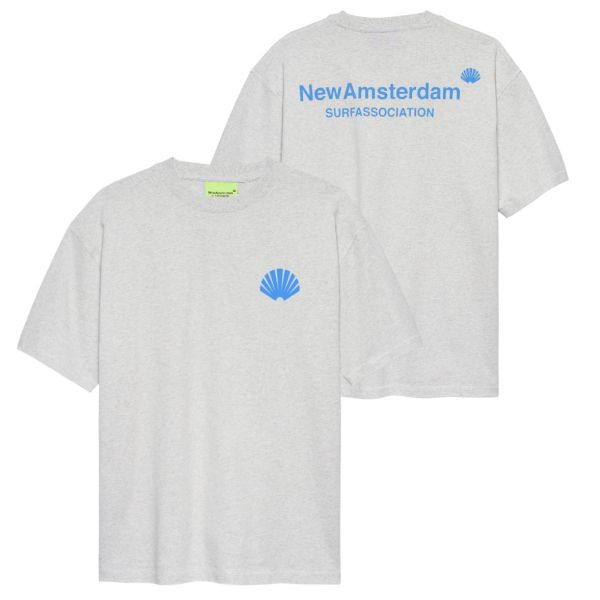 New Amsterdam Surf Association Logo T-shirt Grijs