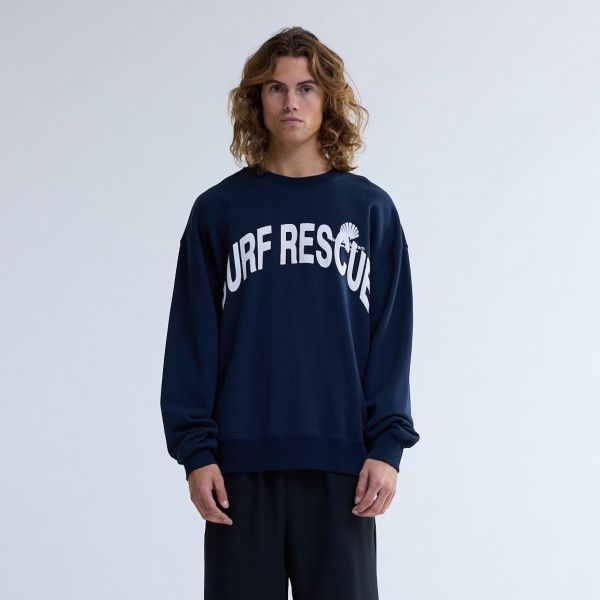 New Amsterdam Surf Association Surf Rescue Sweater Navy