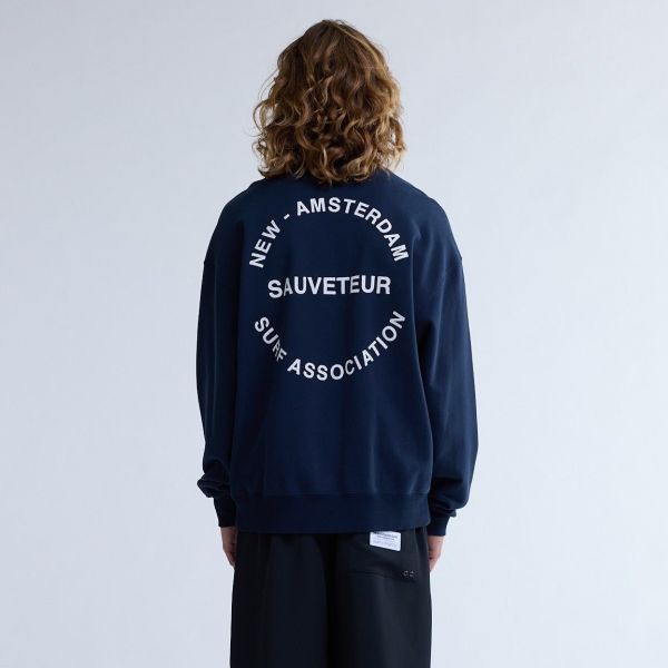 New Amsterdam Surf Association Surf Rescue Sweater Navy