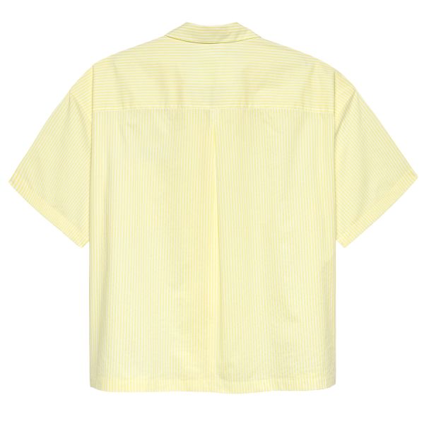 New Amsterdam Surf Association Wijk Stripe Overhemd Geel