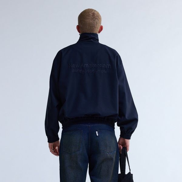 New Amsterdam Surf Association Wool Track Jack Navy
