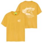 New Amsterdam Surf Association Beach Sign T-shirt Geel