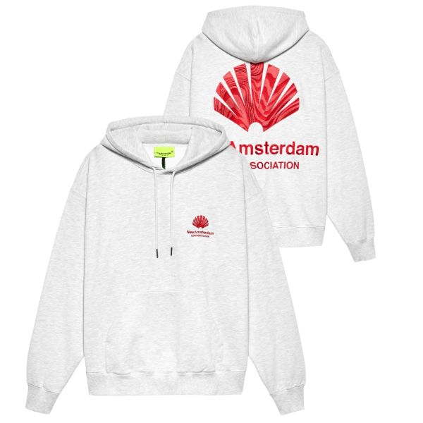 New Amsterdam Surf Association Logo Hoodie Grijs