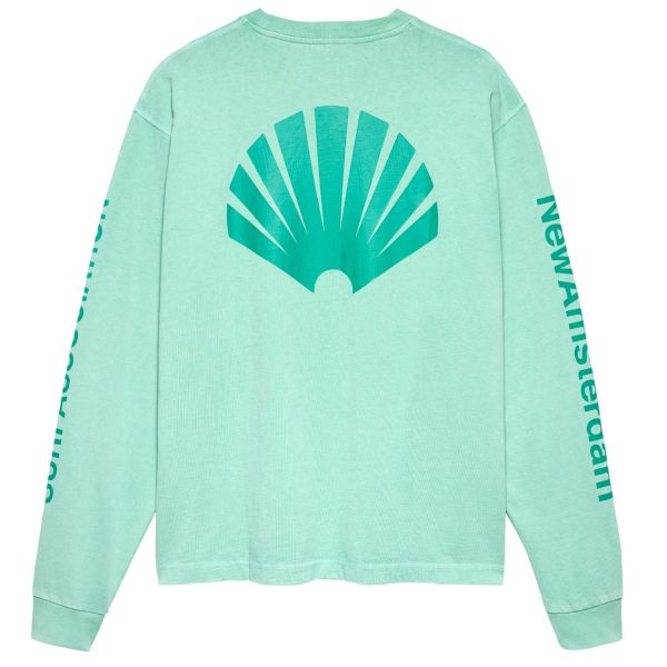 New Amsterdam Surf Association Logo Longsleeve T-shirt Mint