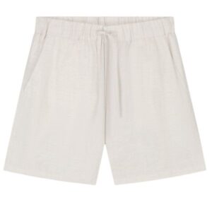 Olaf Linen Blend Korte Broek Off White