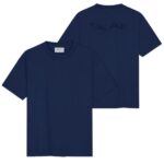 Olaf Ripstop Applique Relaxed T-shirt Navy