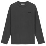 Olaf Washed Studio Longsleeve T-shirt Antraciet