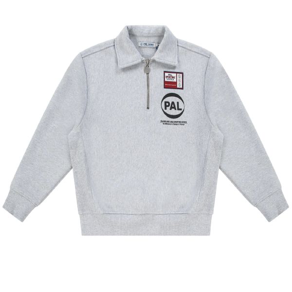 PAL Sporting Goods Pre Game 26 Half Zip Sweater Grijs