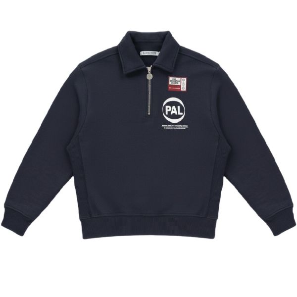 PAL Sporting Goods Pre Game 26 Half Zip Sweater Navy
