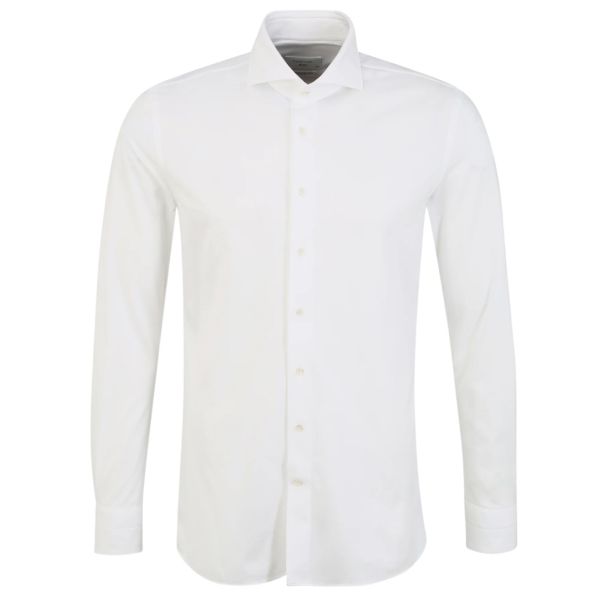Profuomo Slim Fit Overhemd Wit