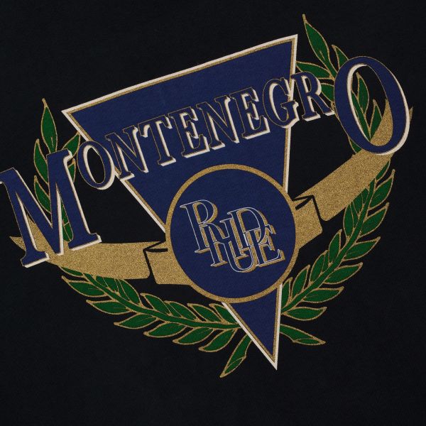 Rhude Montenegro Regatta T-shirt Zwart